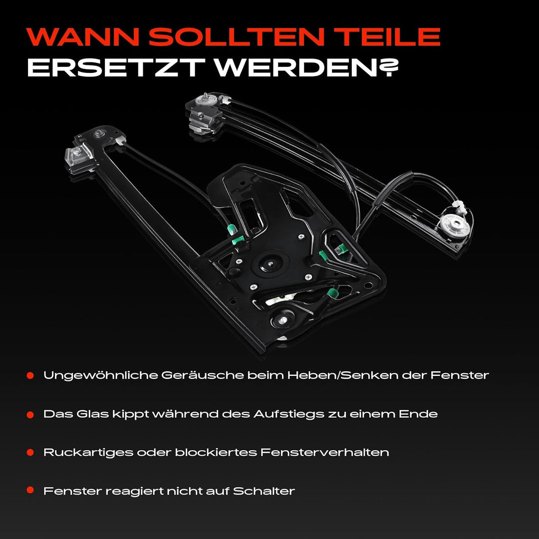 Frankberg Fensterheber Mit Motor Vorne Links Kompatibel mit 7er E38 Limousine 1994-2001 51338125201,