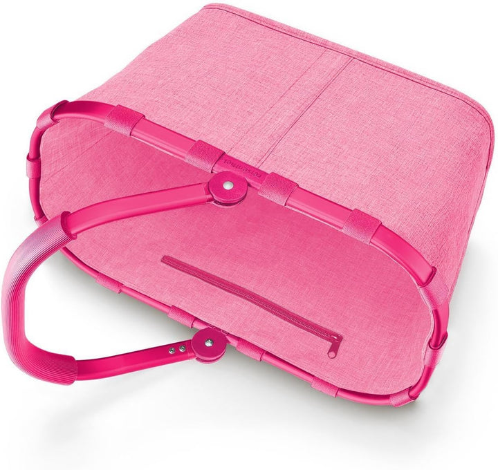 reisenthel carrybag frame twist pink – Stabiler Einkaufskorb mit viel Stauraum und praktischer Innen