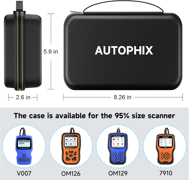 AUTOPHIX Schutzhülle für OBD2-Scanner Professionelle erweiterte OBDII-Diagnose-Box für AUTOPHIX-Prod