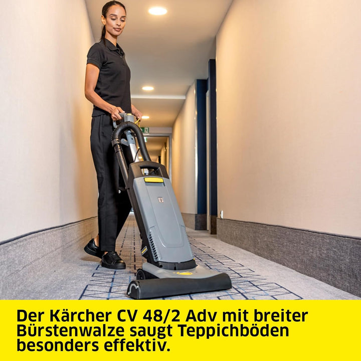 KÄRCHER Teppichbürstsauger CV 48/2 ADV, Arbeitsbreite: 480 mm, hohe Flächenleistung, optische Bürste