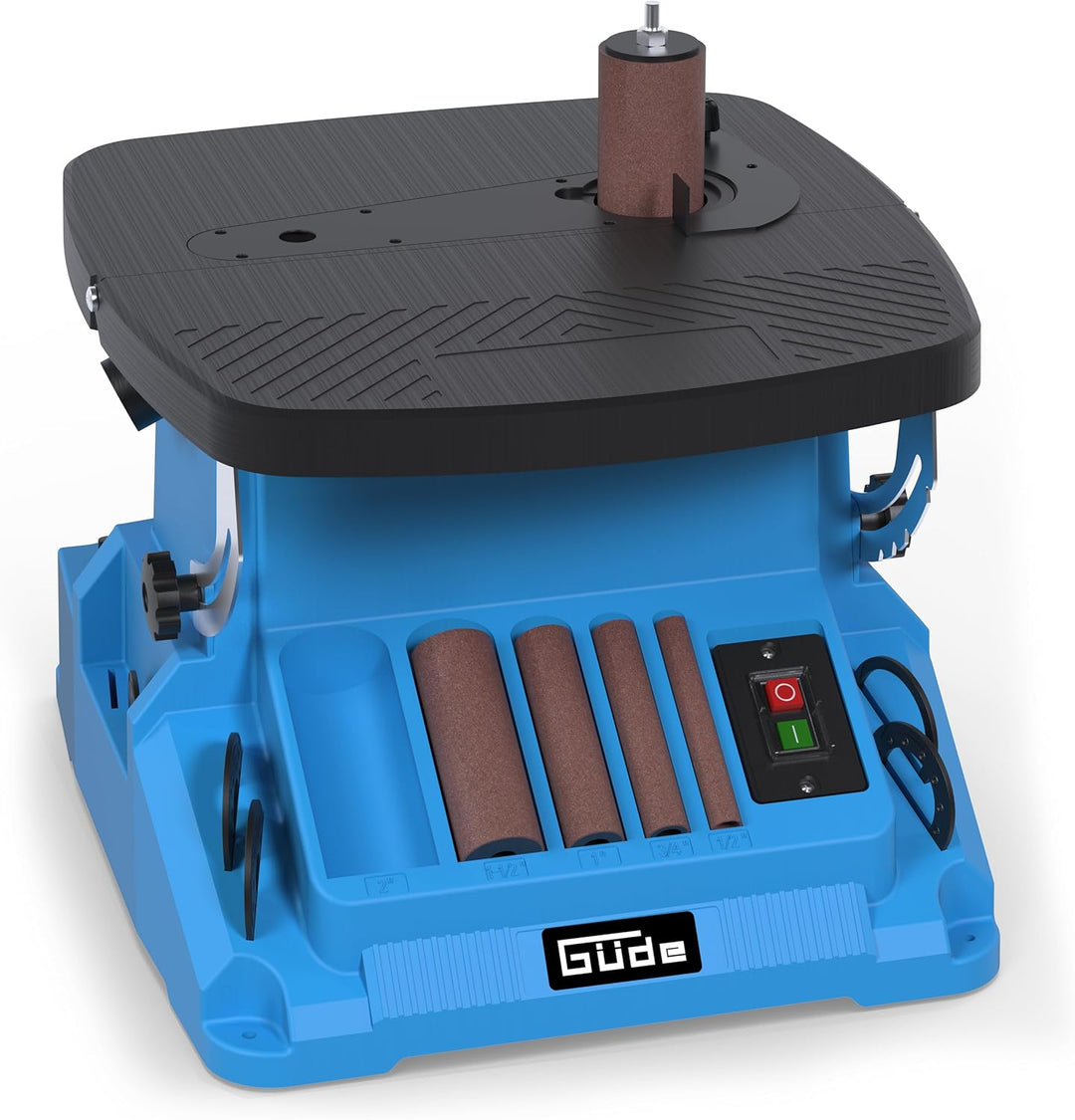 Güde Spindel-Bandschleifmaschine GSBSM 500 (230 V, 500 W, 2000 min-1 Spindeldrehzahl, 8 m/s Bandgesc