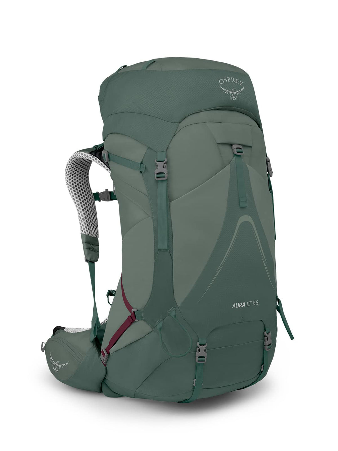 Osprey Europe Damen Aura Ag Lt 65 Backpack Koseret/Darjeeling Spring Green WM/L, Koseret/Darjeeling