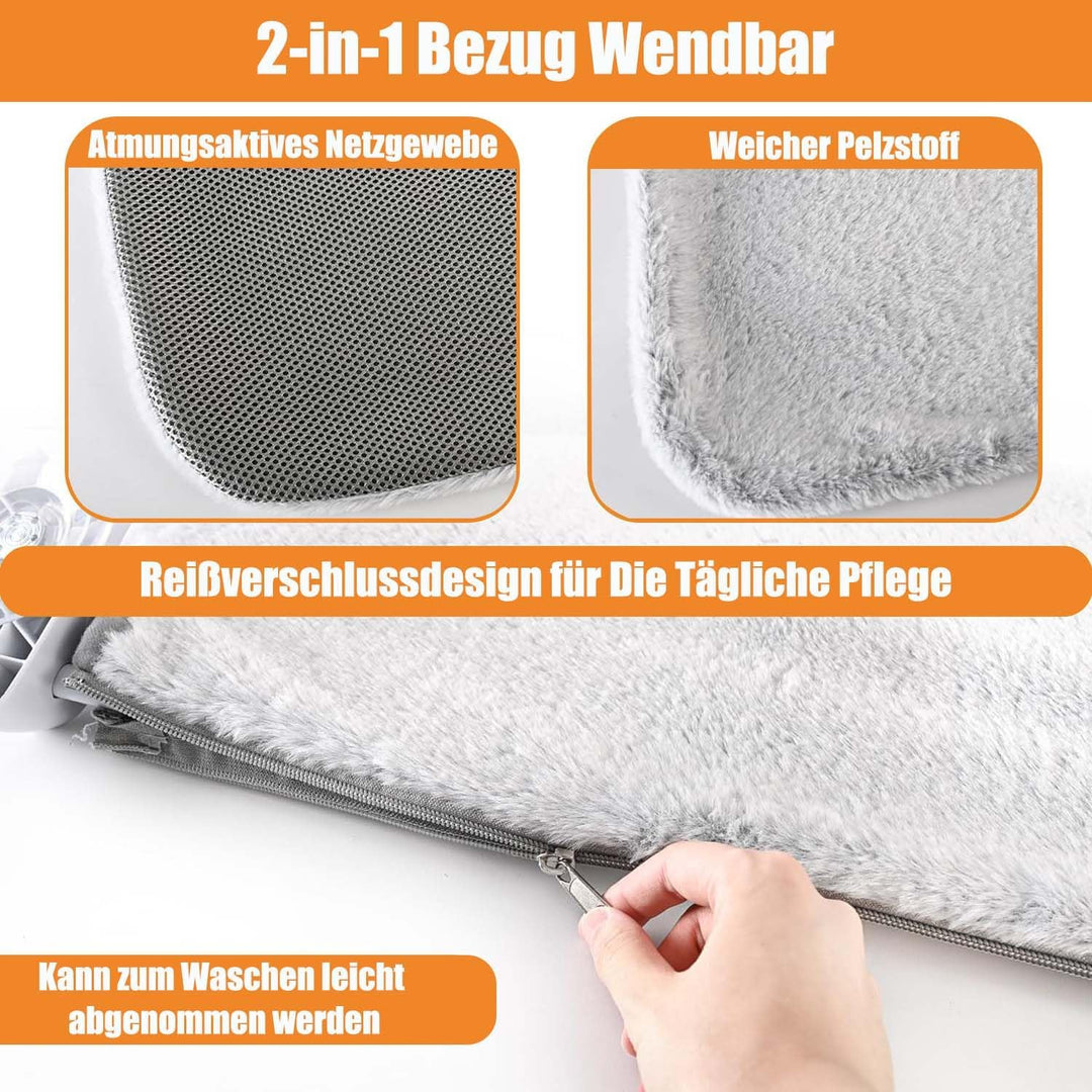 Katze Hängematte Fensterliege für Katzen, Faltbare Katzenhängematte Katzenbett Fenster Katzenliege m