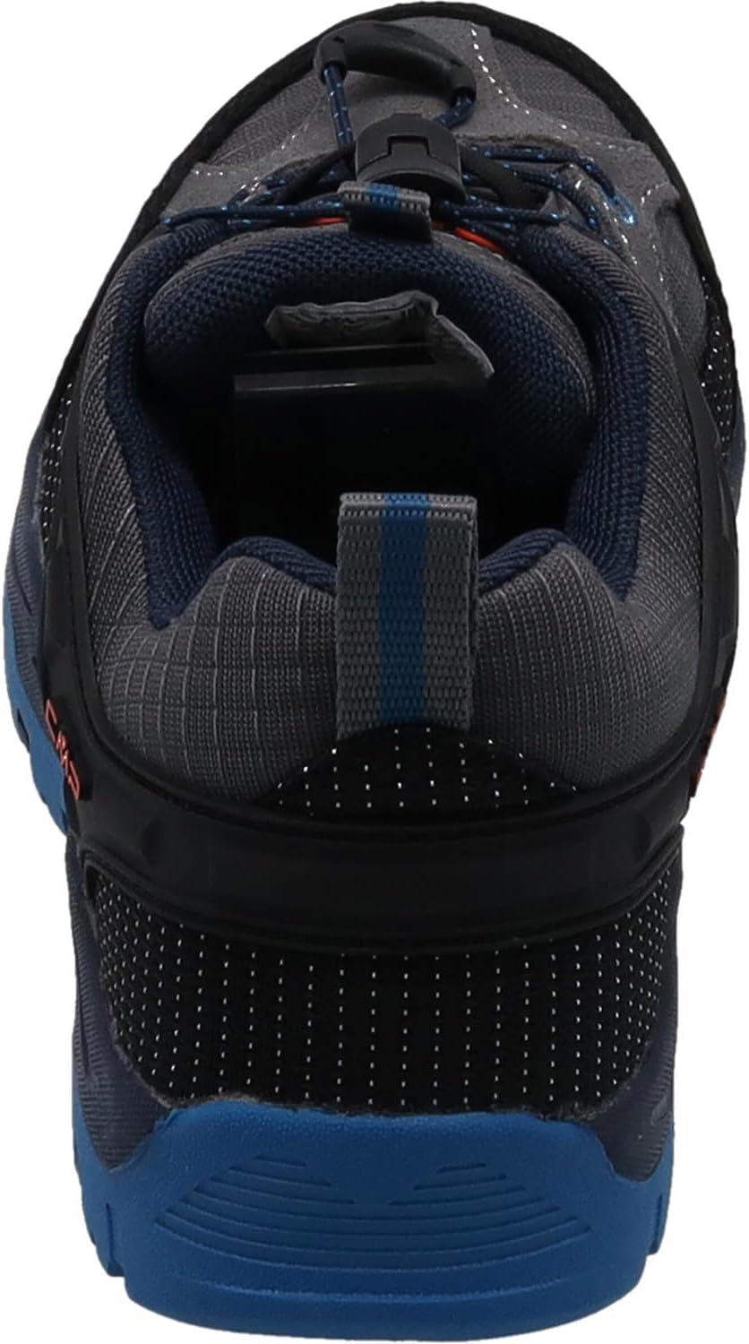CMP Unisex Kinder Rigel Low Shoe Wp Trekking-& Wanderhalbschuhe 38 EU Grau Meeresblau Graffite Oltre