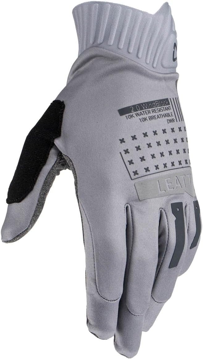 Leatt Men's MTB 2.0 Windblock Gloves S Titanium, S Titanium