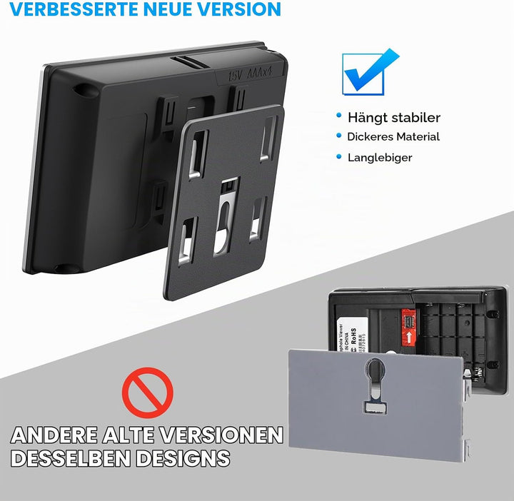 Elektronischer Türspion, SN-35A 3,5 Zoll 120 Grad Weitwinkel elektronisches Katzenauge/CE-Zertifizie