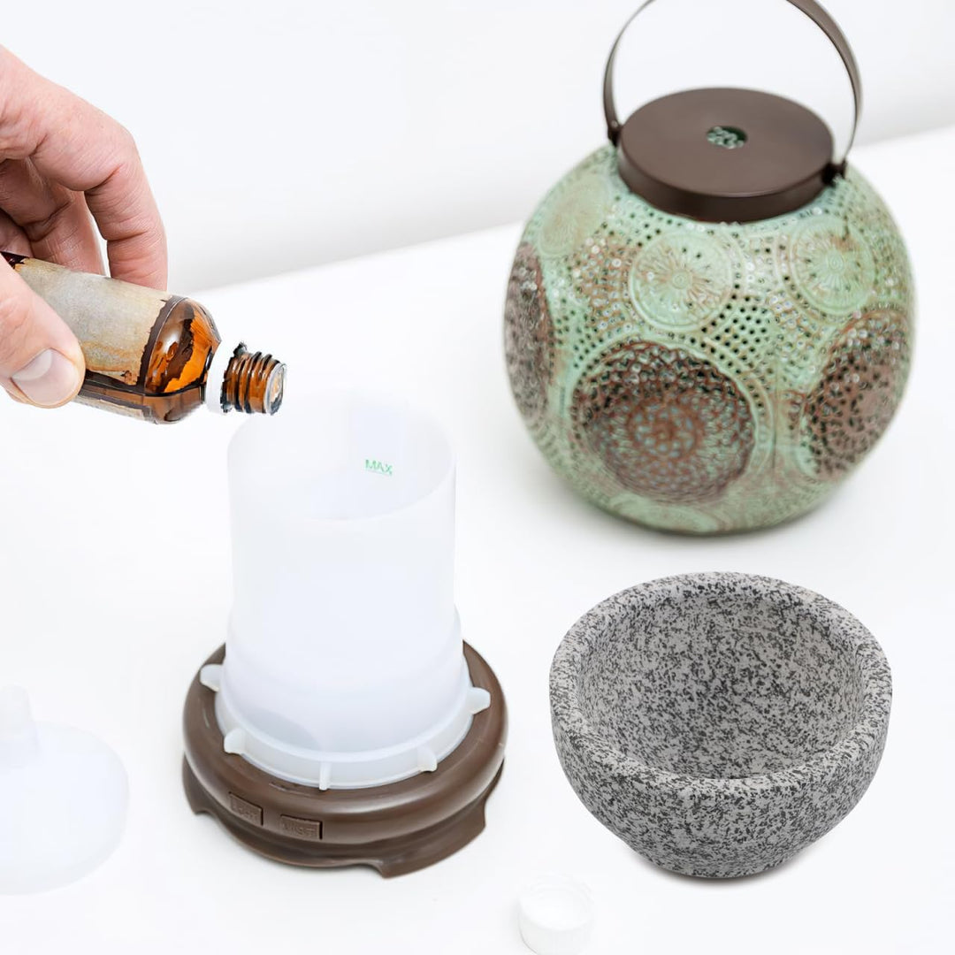 ifundom Sauna-aromaschale Aus Naturstein Für Ätherische Öle Hitzebeständig Duftsteinbecher Für Heims