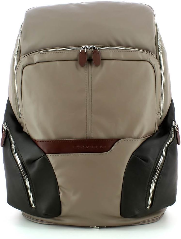 Piquadro Coleos Casual Rucksack, 46 cm, Taupe, 46, Daypack, Taupe