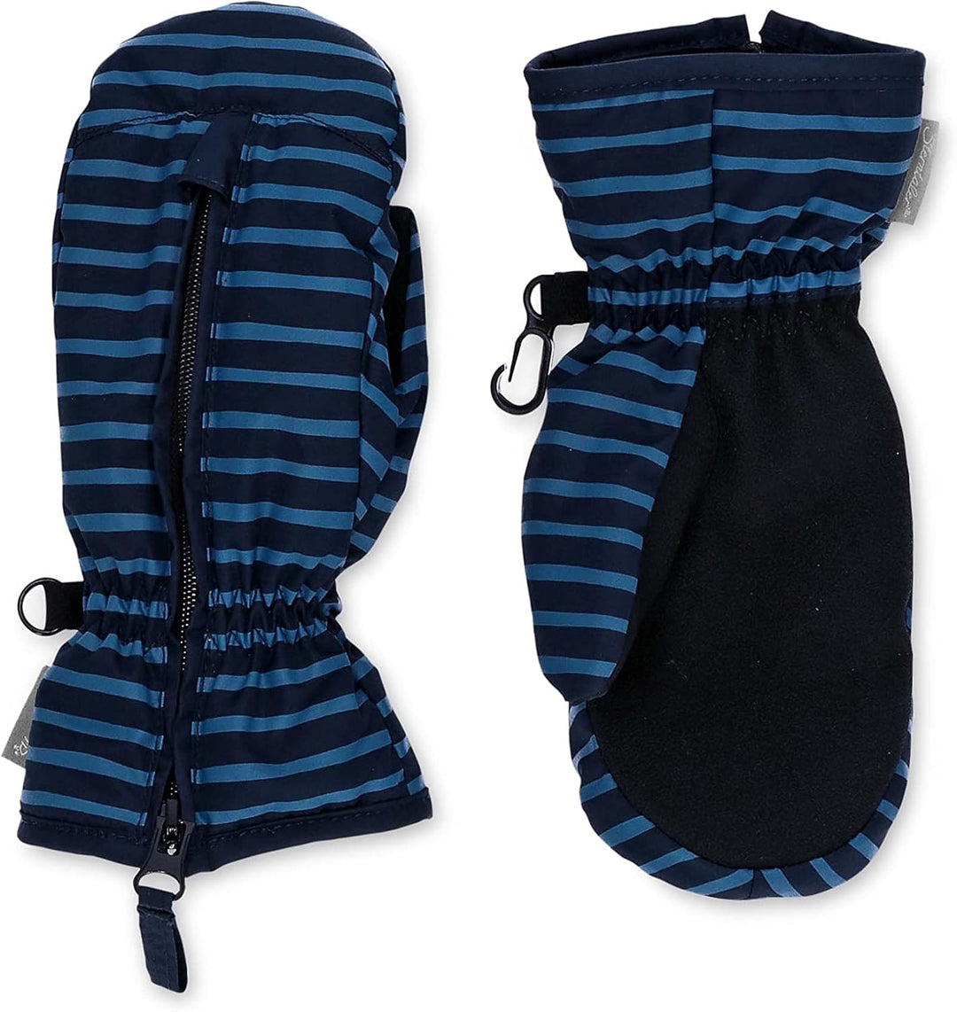 Sterntaler Baby Jungen Fäustel gestreift Handschuh - Baby Fäustlinge Winter, Baby Handschuhe - wasse