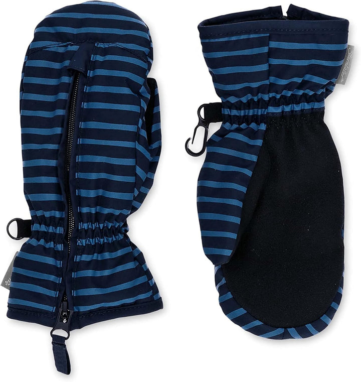 Sterntaler Baby Jungen Fäustel gestreift Handschuh - Baby Fäustlinge Winter, Baby Handschuhe - wasse