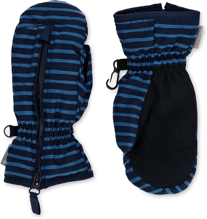 Sterntaler Baby Jungen Fäustel gestreift Handschuh - Baby Fäustlinge Winter, Baby Handschuhe - wasse