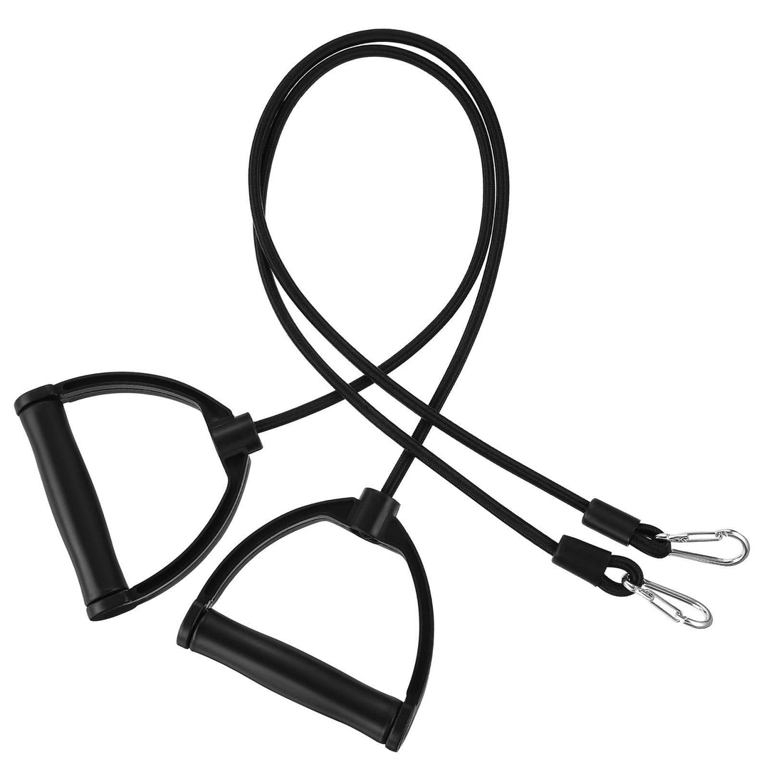 VICASKY Stepper Zugseile 1 Paar ABS und Nylon Trainingsbänder mit Griffen und doppelten Buckles für