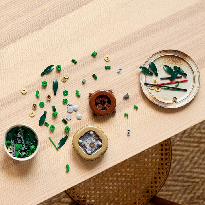 LEGO Botanicals Glücks-Bambus, Kunstpflanze - Bauset für Erwachsene - Geschenk für Einweihungspartys