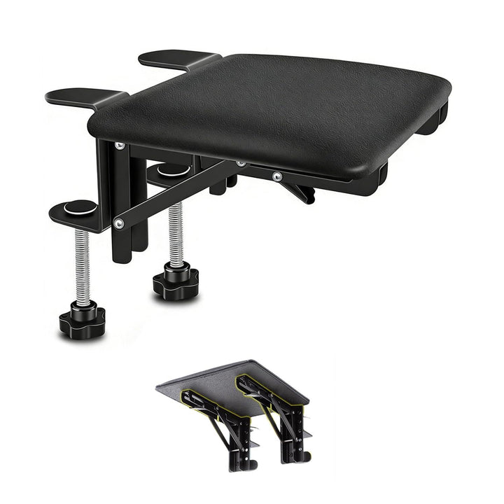 Armauflage Schreibtisch,Schreibtisch Verlängerung,Ergonomische Klappbare Computer-Schreibtischarmleh