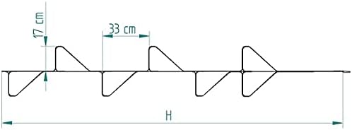 4Yachts Mastleiter MastS mit niedrigen Stufen 10.1m mit Mastrutscher Typ A89, 10.1m mit Mastrutscher