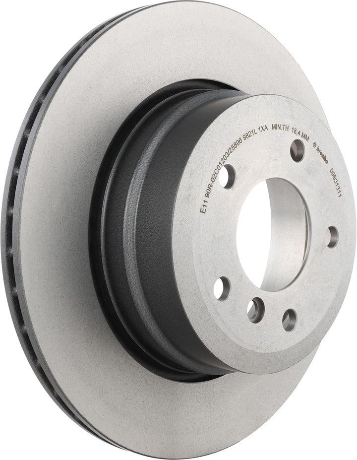 Brembo 09.B313.11 Hintere Bremsscheibe mit UV Lackierung