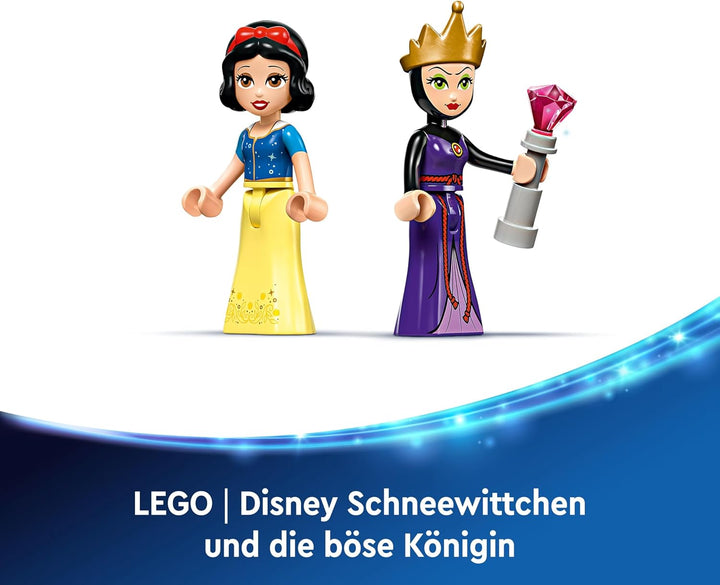 LEGO ǀ Disney Schneewittchens Schmuckkassette - Spielzeug mit verschliessbarem Deckel & Armband Plus