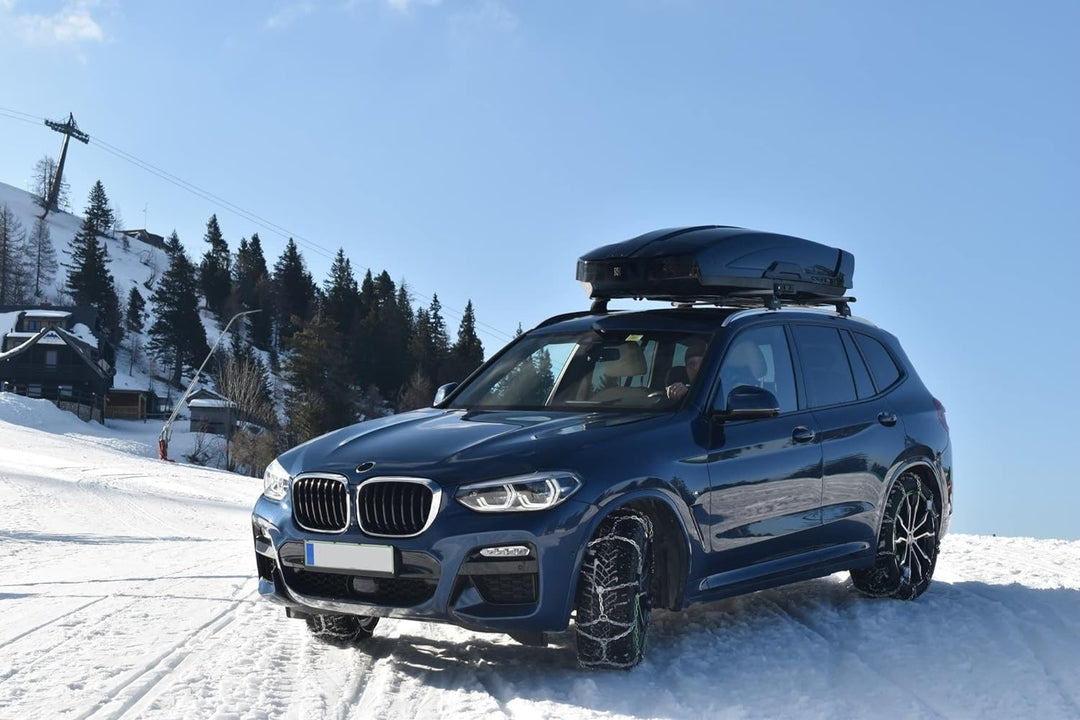 Veriga SG9-150 STOP&amp;GO CAR 9mm Schneeketten Satz (1 Paar= 2 Stück) automatische Spannung für PKW 439