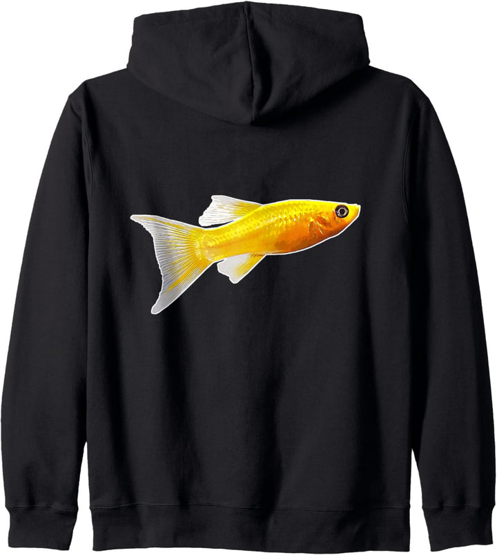 Molly Spitzmaulkärpfling Aquarienfisch I Hobby Aquaristik Kapuzenjacke