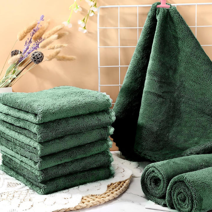 Panelee 10 Stück Waschbare Haustier Decken für Hunde Meerschweinchen Hase Katze Wasserdichtes Kleint