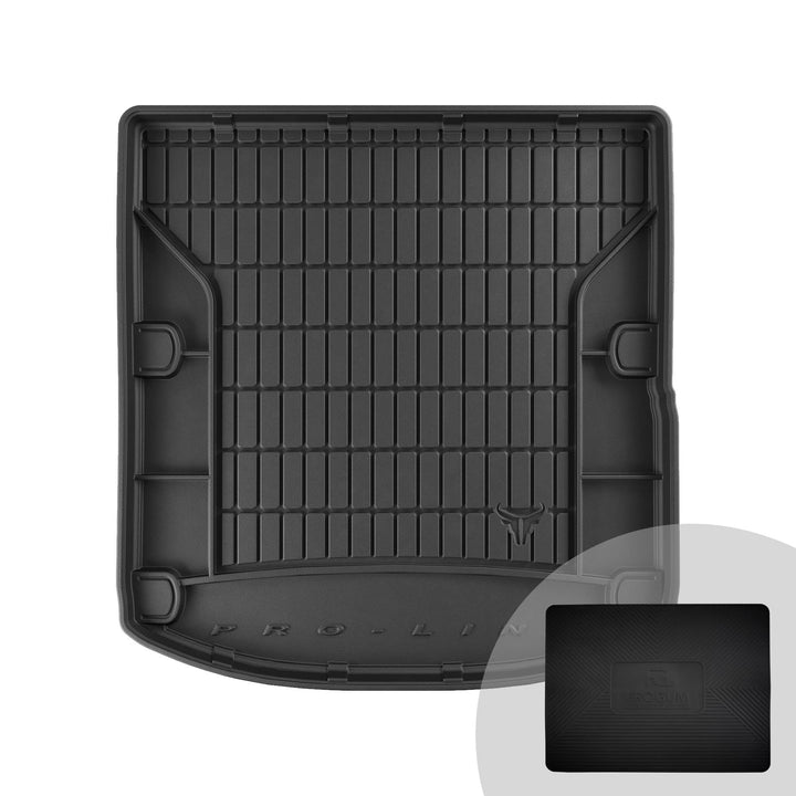 FROGUM ProLine 3D Gummimatte Exklusive Auto Kofferraummatte Kofferraumwanne für Audi A4 B9 2015-2023
