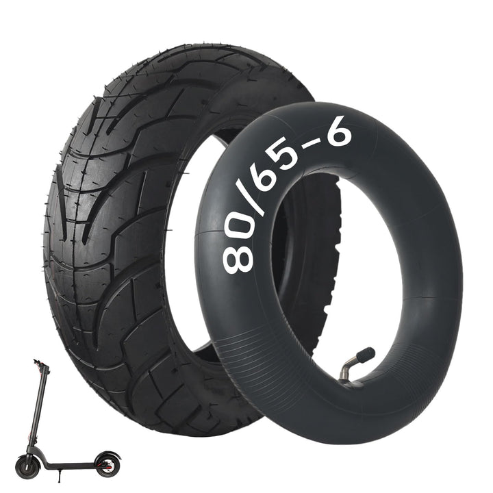80/65-6 E Scooter Reifen mit Schlauch 10 x 3,0 255 x 80 Reifen 10 Zoll E Roller Ersatzreifen Butylka