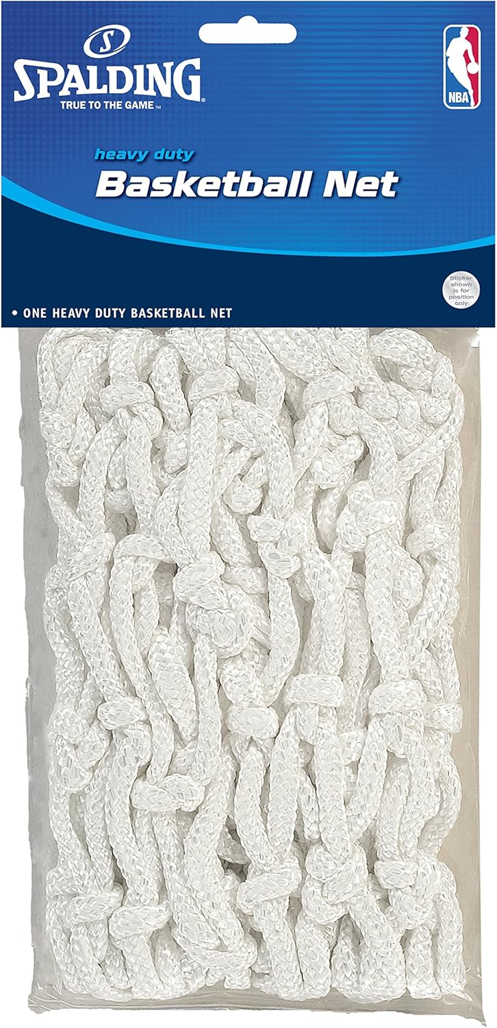 Spalding Heavy Duty White Net, for Basketball Rim