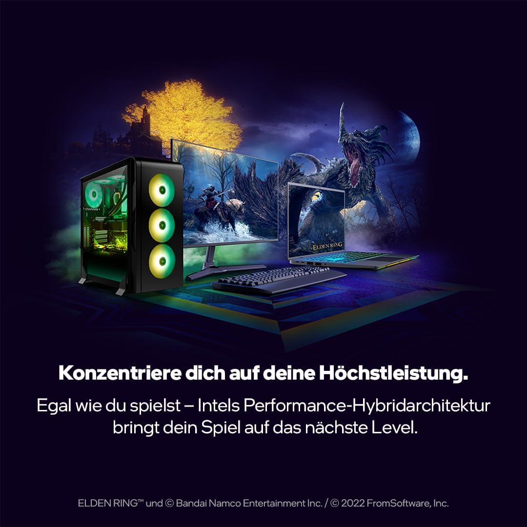 Intel Core i5-12600K 12. Generation Desktop Prozessor (Schwarz, Basistakt: 3.7GHz Turboboost: 4.9GHz