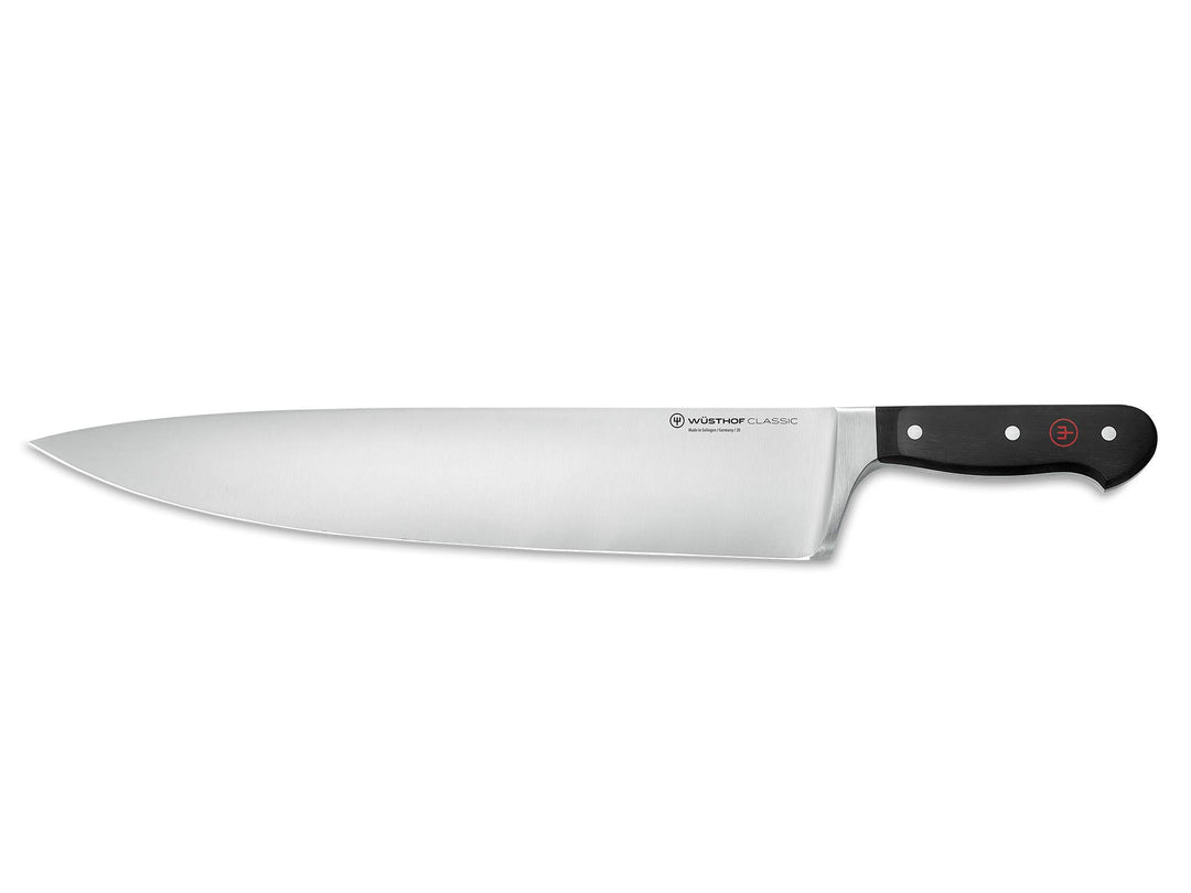 WÜSTHOF Classic Kochmesser 36 cm, Silber 36 cm Kochmesser Vollkropf, extra breit, 36 cm Kochmesser V