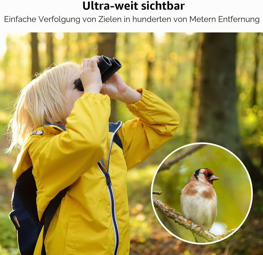 K&amp;F Concept 8x21 Kompaktes Ferngläser für Kinder und Erwachsene, mit BAK4 Prisma, FMC Objektiv, IP65
