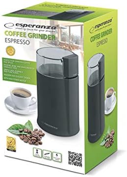 Kaffeemühle Espresso Schwarz, 8,5 x 8,5 x 18 8,5 x 8,5 x 18 Schwarz, 8,5 x 8,5 x 18 Schwarz