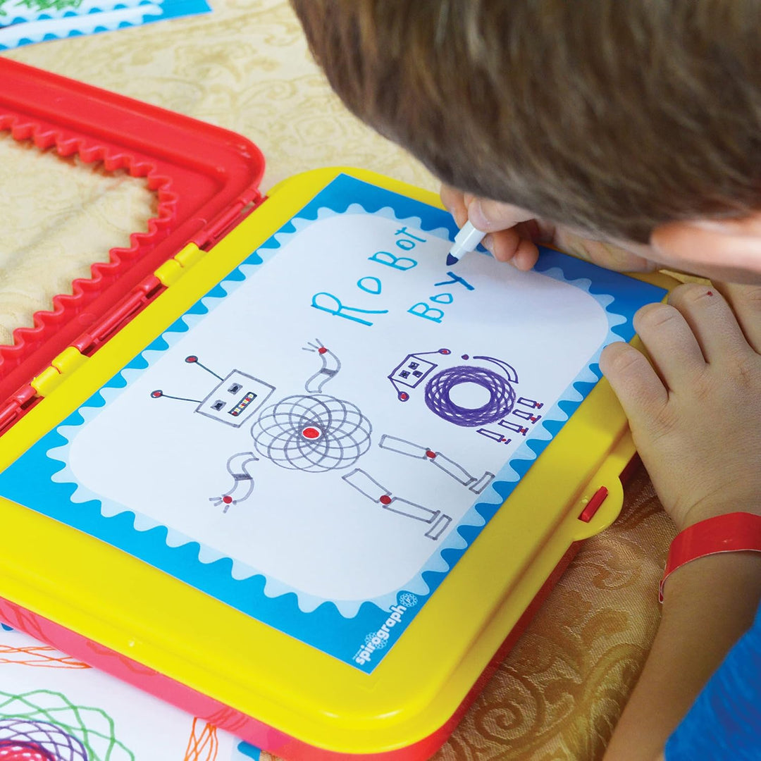 Silverlit - Spirograph Junior, einfach und verspielt, kreatives Hobby, zum Mitnehmen, ab 3 Jahren, 1