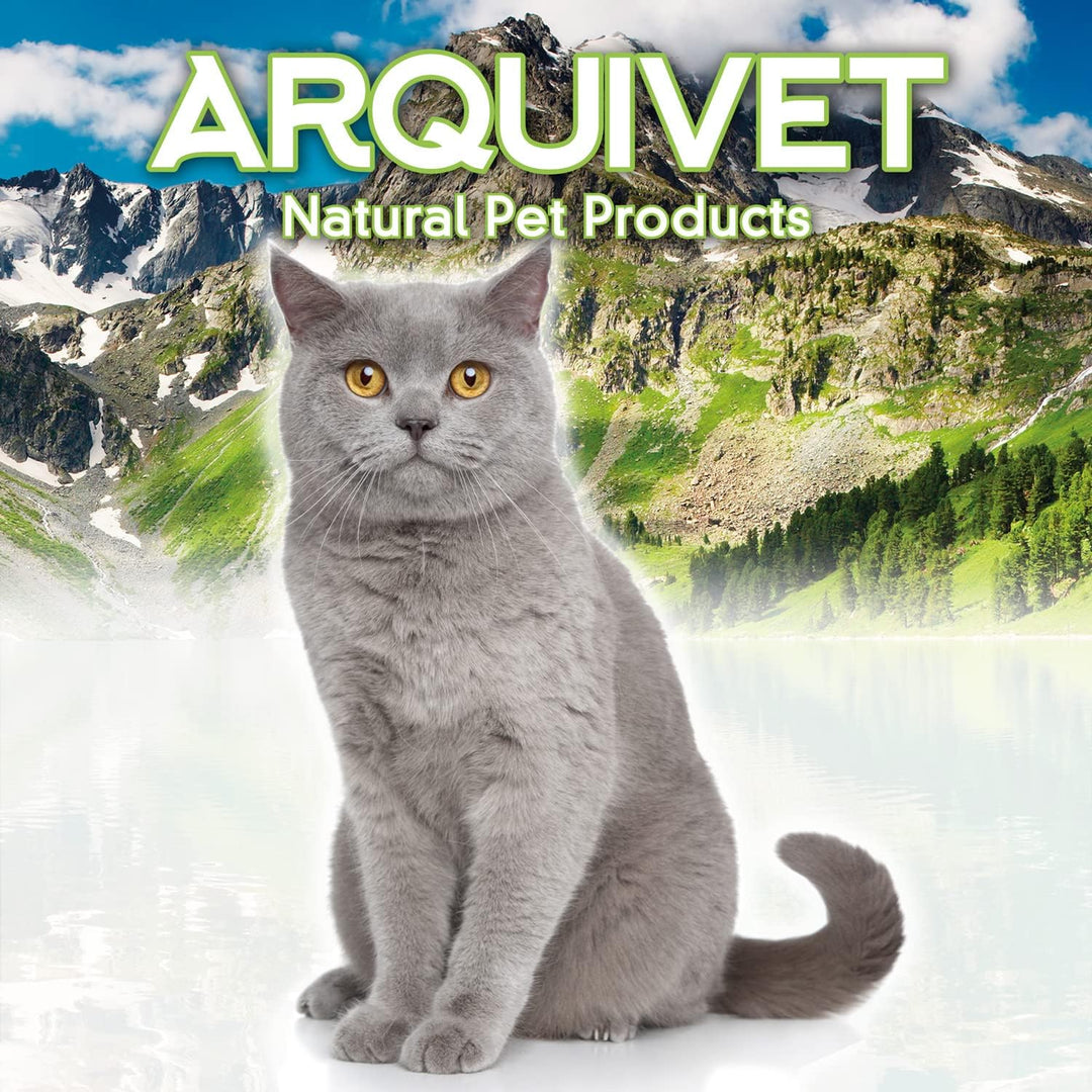 Arquivet Kratzbaum rund beige mit Löchern für Katzen - 36 x 36 x 70 cm - Kratzbaum für Katzen - Vert