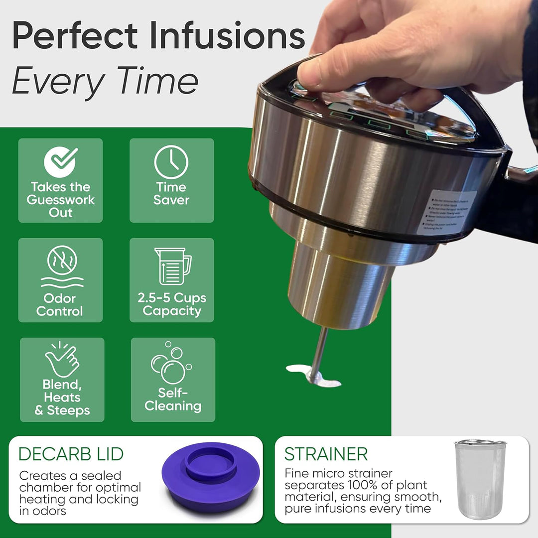 Decarboxylator und Infuser Machine, Magic Herb Butter Machine, Herb Oil Infuser Machine, Butter Chur