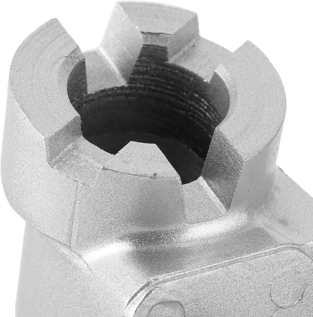 Fydun Motorradlenker Riser Mount Clamp, 3,9 Zoll Silber Stahllegierung mit festem Bolzen Passend für