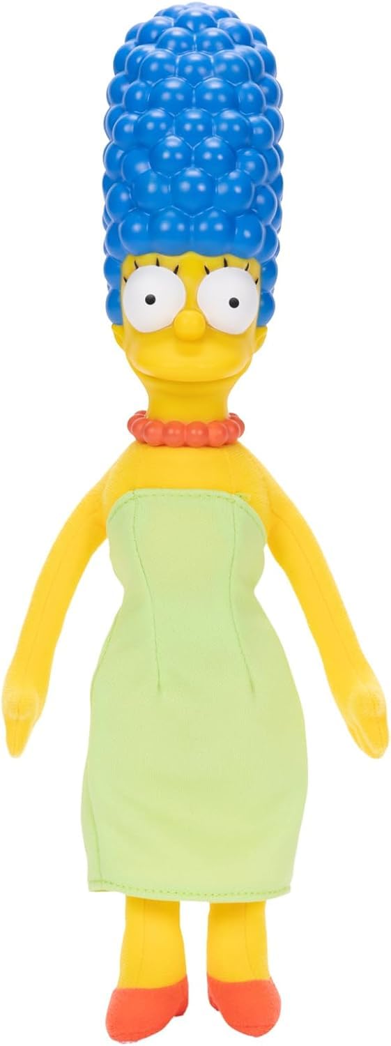 Die Simpsons Marge Plüsch 30 cm, offiziell lizenziert, weiche Plüsch Marge mit geformtem Kopf, sehr