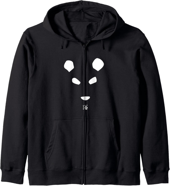 Lustiges Wütendes Panda-Gesicht Kapuzenjacke