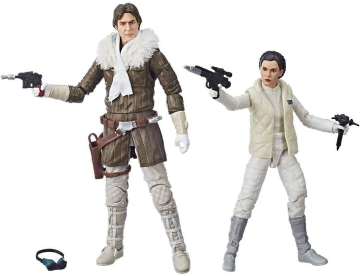 Star Wars Episode V Black Series Actionfiguren 2018 Leia & Han (Hoth) Convention Exclusive 15 cm