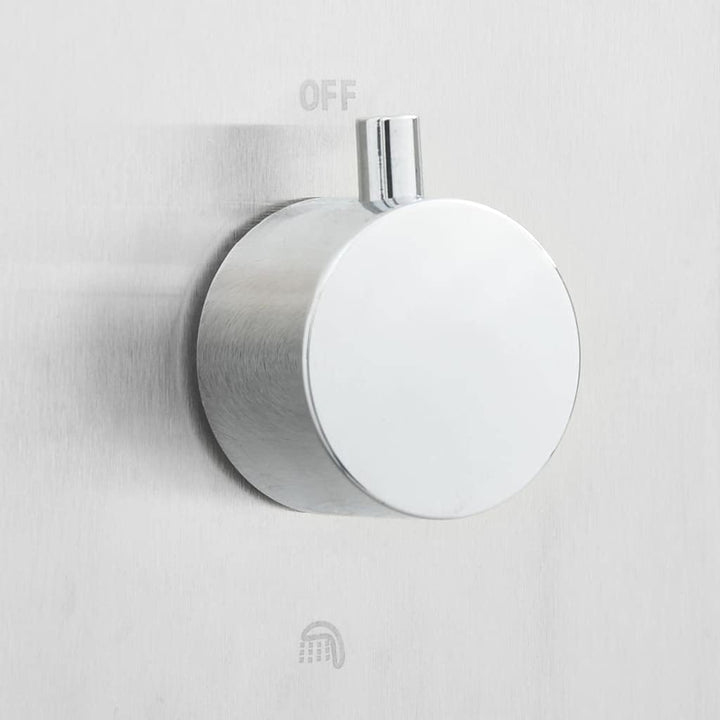 vidaXL Gartendusche mit Bodenelement Pooldusche Aussendusche Campingdusche Dusche Handbrause Wasserh