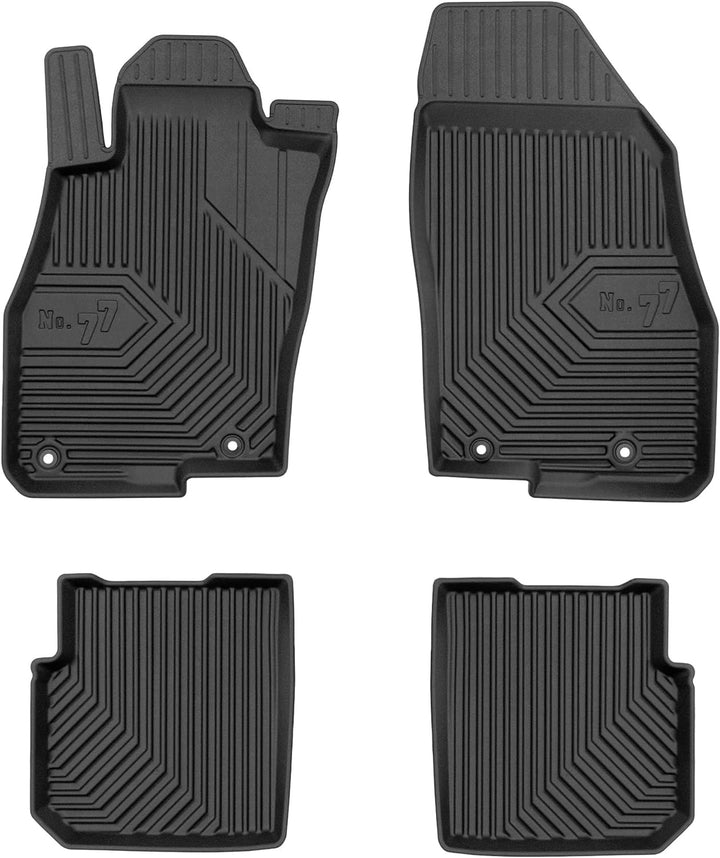 SMK Gummimatten auto fussmatten Satz für Alfa Romeo MiTo 2008-2018 Erleben Sie einen neuen Standard