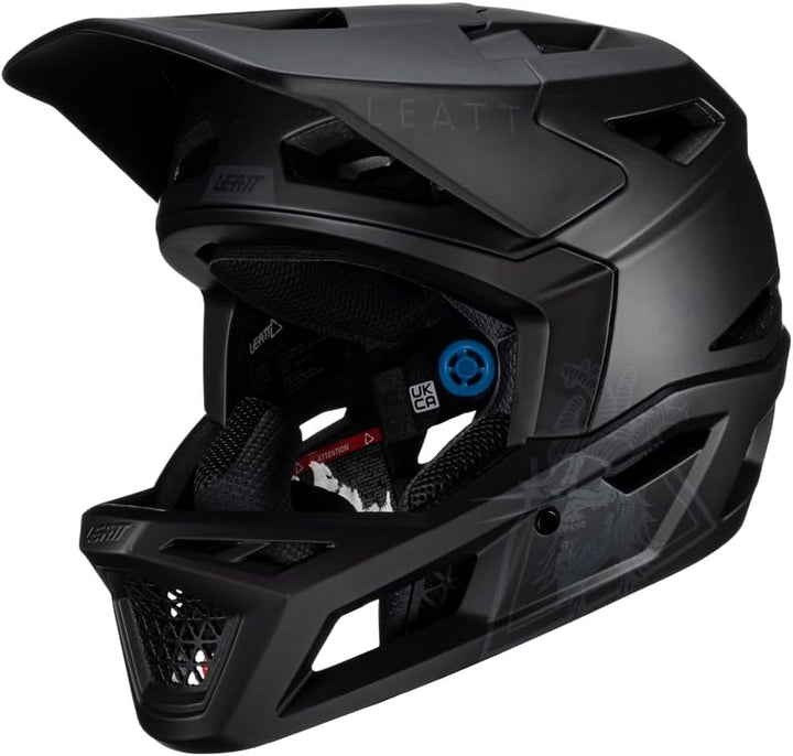 Leatt Helmet MTB Gravity 4.0 V23 Stealth #S 55-56cm