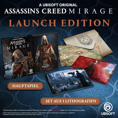 Assassin's Creed Mirage Launch Edition - [Xbox One, Xbox Series X] - Uncut Xbox One Launch, Xbox One