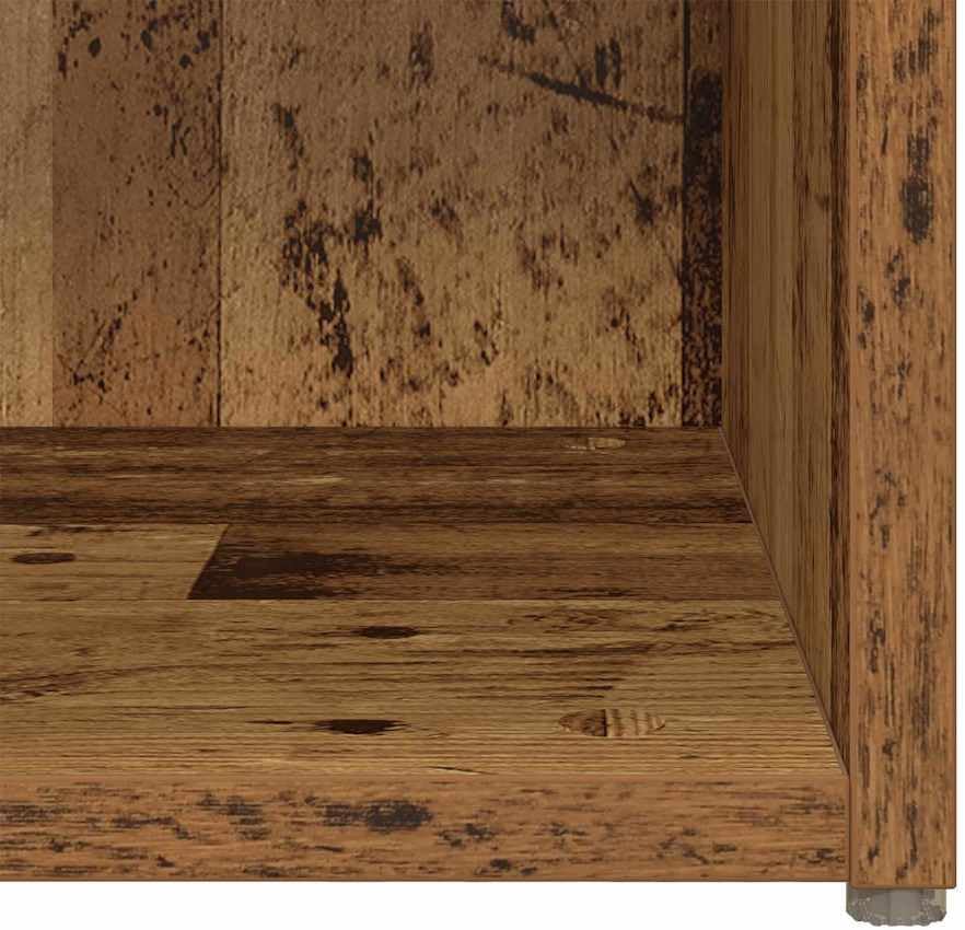 vidaXL TV-Schränke 4 STK Altholz 37x35x37 cm Holzwerkstoff Altes Holz, Altes Holz