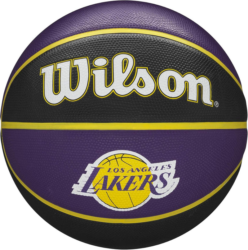 Wilson Unisex-Adult NBA Team Tribute Basketball 7 Los Angeles Lakers, 7 Los Angeles Lakers