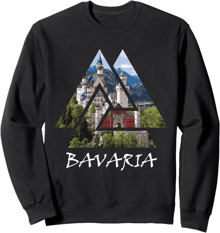 Bavaria Germany Neuschwanstein Castle Sweatshirt