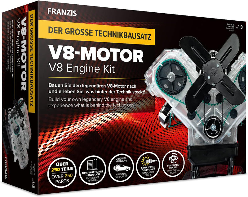 Franzis V8 Engine Kit