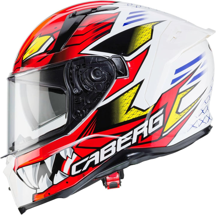 Caberg Avalon Giga White/Red/Gelb S S Weiss/Rot/Gelb, S Wei&#xDF;/Rot/Gelb