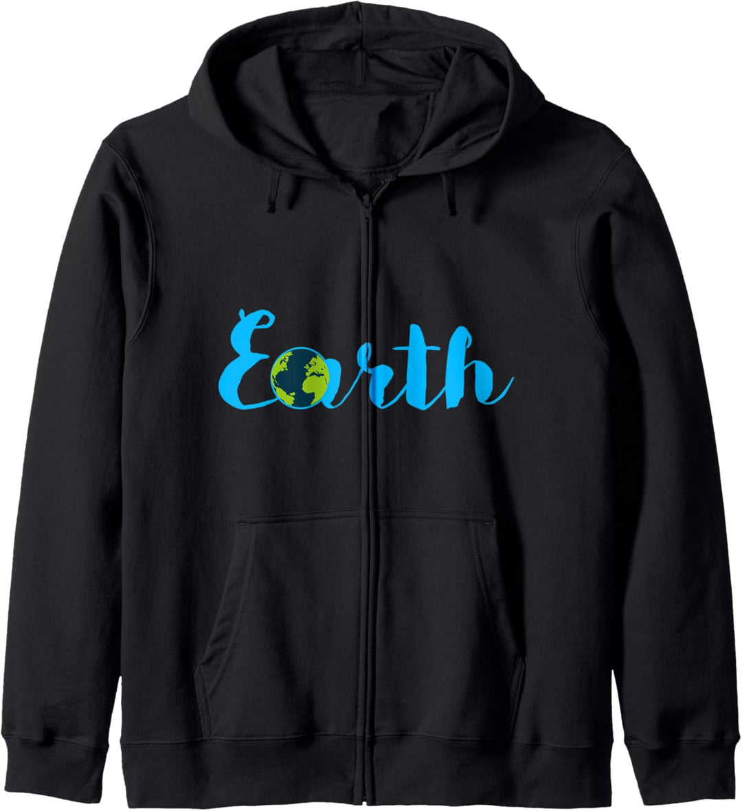Tag der Erde Design Kapuzenjacke