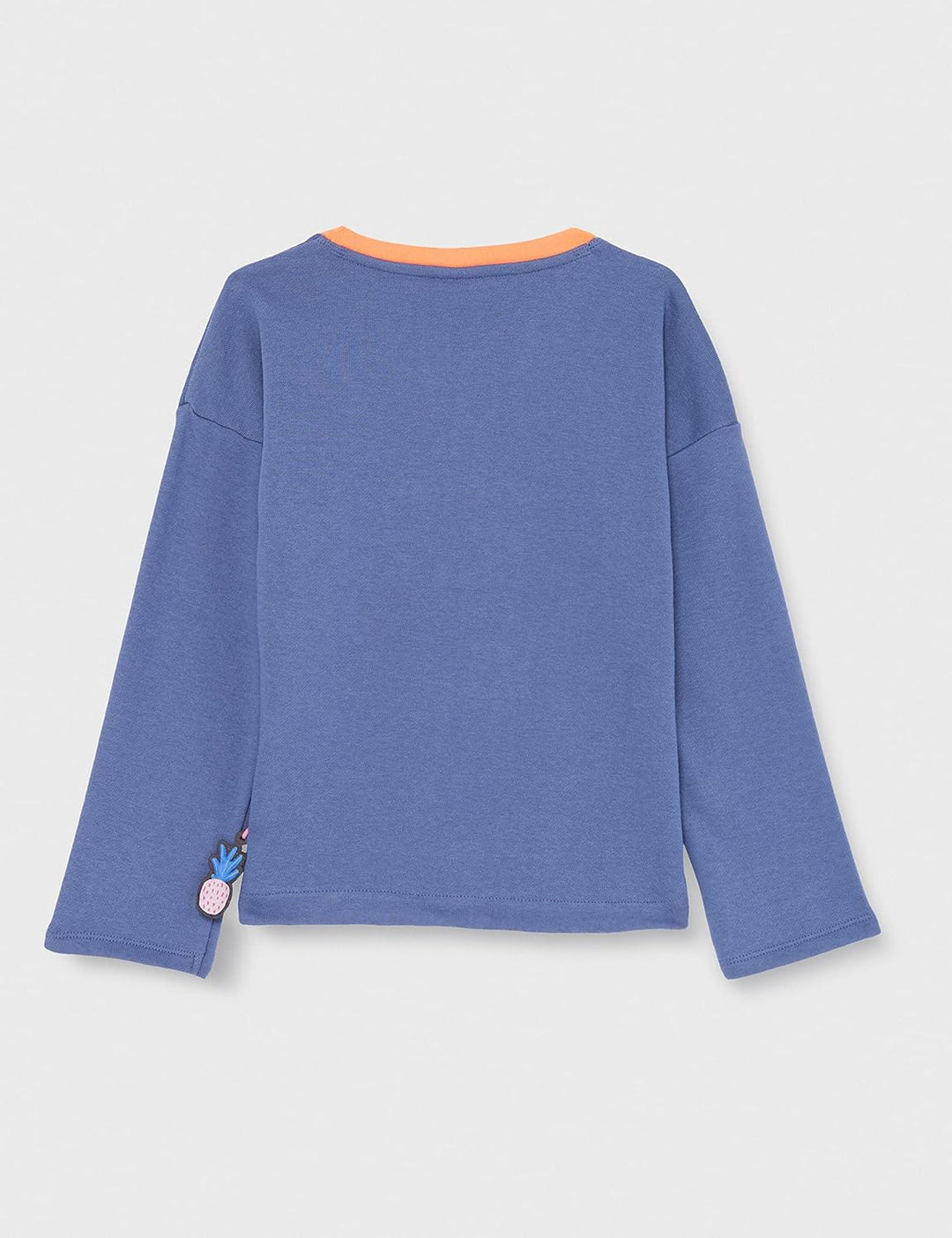 Sigikid Mädchen Sweatshirt 122 Pink/Blumen, 122 Pink/Blumen