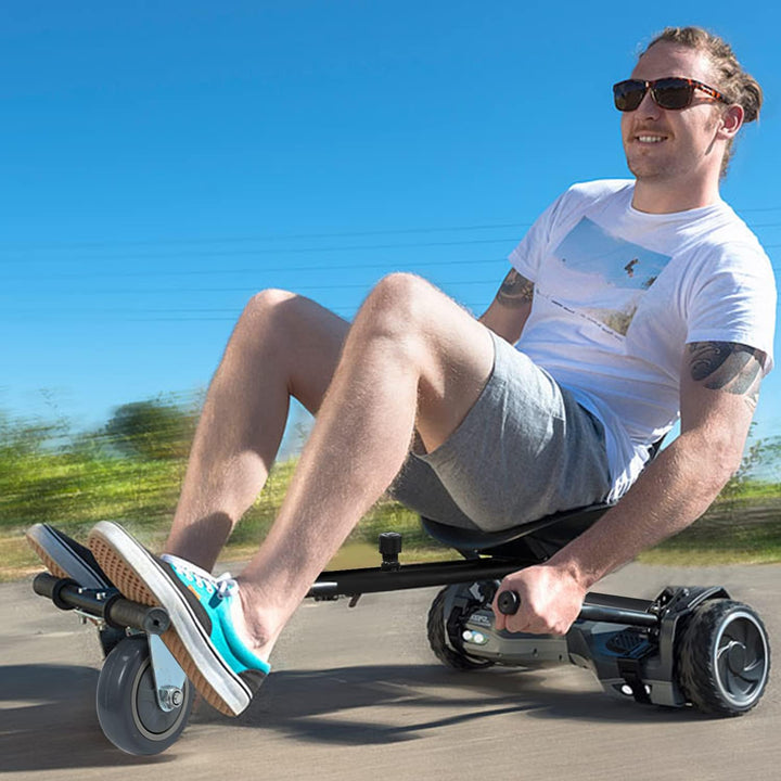Herrselsam Hoverboard Sitz, Hoverboard mit Sitz verstellbarer,Sitzscooter Kompatibel Sitz für 6,5-10